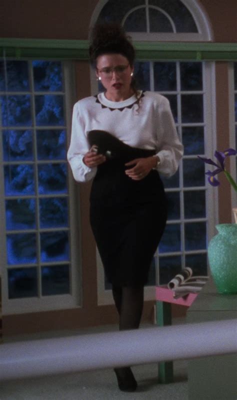 Black Pencil Skirt of Julia Louis-Dreyfus as Margo Chester in National ...