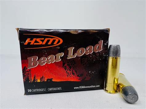 Hsm 454 Casull Ammunition Bear Load Hsm 454c 4 N 20 325 Grain Lead Wfn