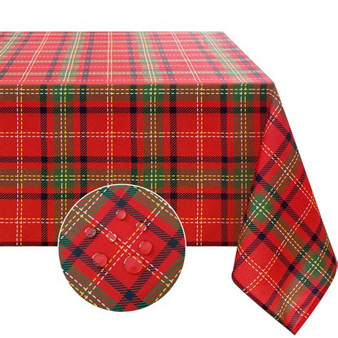 Lintex Country Rustic Red And Black Buffalo Plaid Cotton Christmas