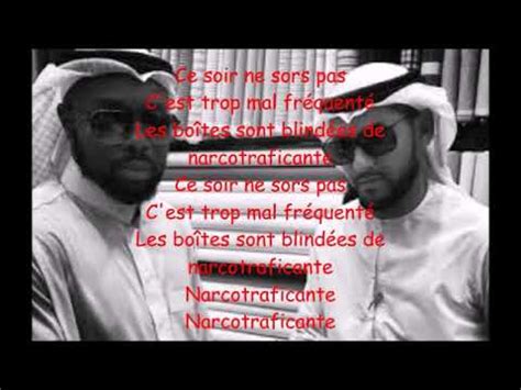 Parole Ce Soir Ne Sors Pas Maitre Gims Ft Lacrim Youtube