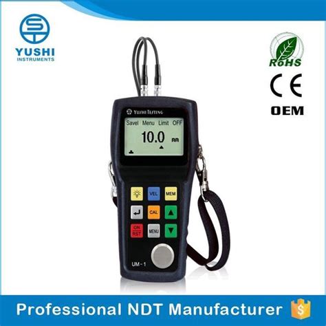 UM 1D Portable Digital Thickness Gauge Handheld Ultrasonic Thickness