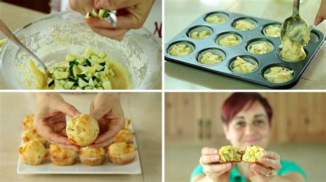 Muffins Salati Zucchine E Provola Ricetta Facile Savoury Muffin With