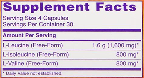 Bcaa Now Foods Amino Acids Recovery