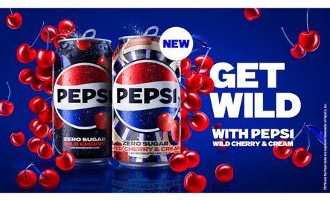 Wild Cherry And Cream Joins Pepsi Pepsi Zero Sugar Portfolios Beverage