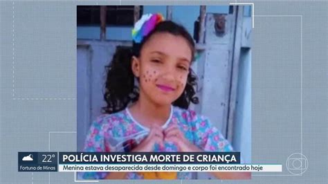 Vídeo Polícia civil investiga morte de menina MG2 G1