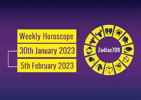 30th January To 5th February Horoscope Weekly Horoscope 2023 - Revive Zone