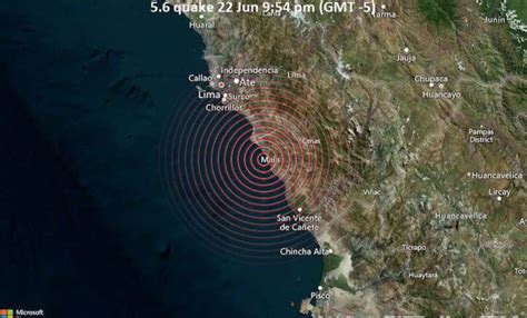 Sismo En Ca Ete Esta Madrugada