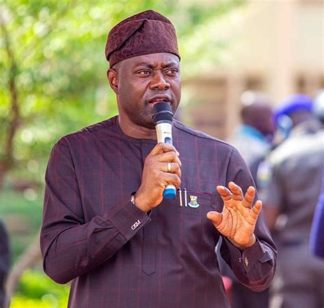 "Forget 2023; let's secure Nigeria first" - Seyi Makinde chides fellow ...