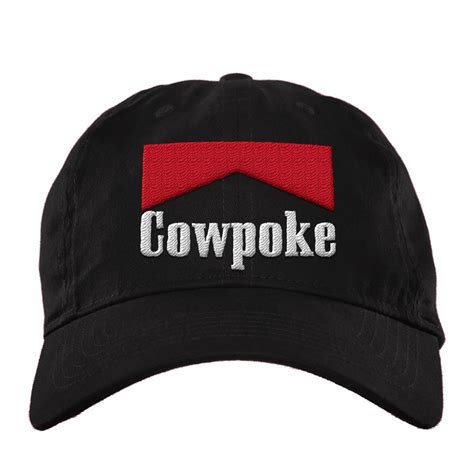 Cowpoke Embroidery Hat - Bucktee.com