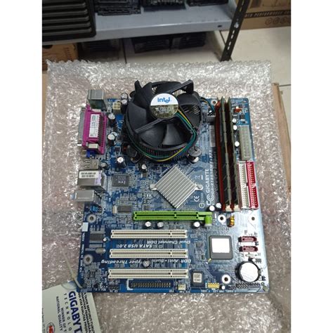 Jual Paket Mobo Gigabyte Ga Gme Proc Fan Ram Gb Normal Shopee