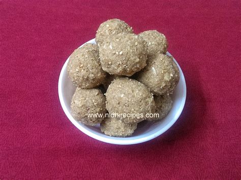 Mawa Coconut Ladoo Nidhi Recipes