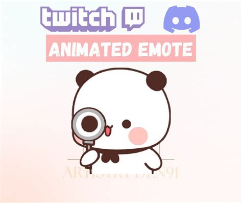 Animated Twitch Emote, Investigate Emote, Cute Emote, Colourful Emote ...
