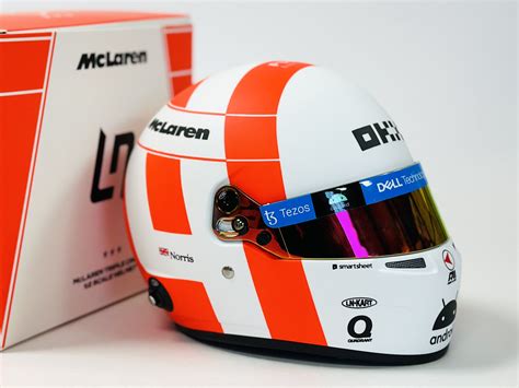 Lando Norris Mclaren Monaco Gp Triple Crown Bell Helmet Drm