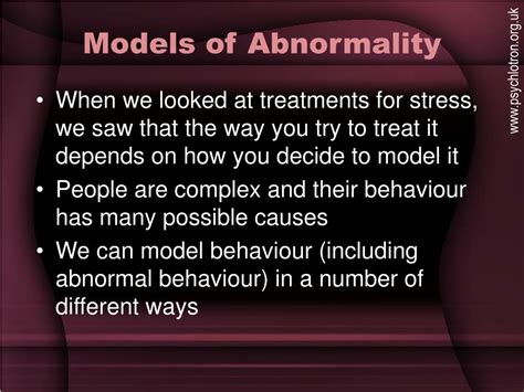 Ppt Models Of Abnormality Powerpoint Presentation Free Download Id