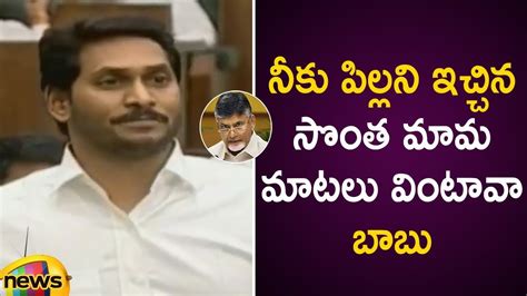 AP CM YS Jagan Slams Chandrababu Naidu In AP Assembly Session 2019