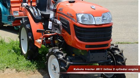 Technical Specifications And Data For Kubota Jb11 Tractor