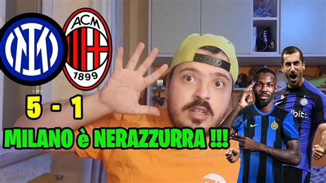 INTER MILAN 5 1 STELLARI INTER FA CINQUINA NEL DERBY MILANO È