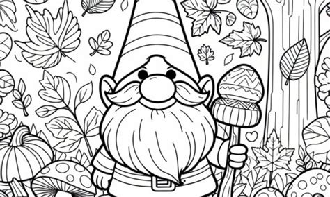 Coloriage D Un Gnome Mignon T L Charger Ou Imprimer Gratuitement