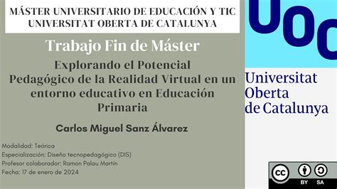 Presentaci N De Tfm Uoc Youtube