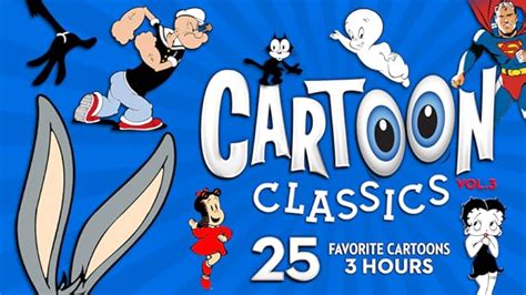 Watch Cartoon Classics Vol 4 25 Favorite Cartoons 3 Hours Prime