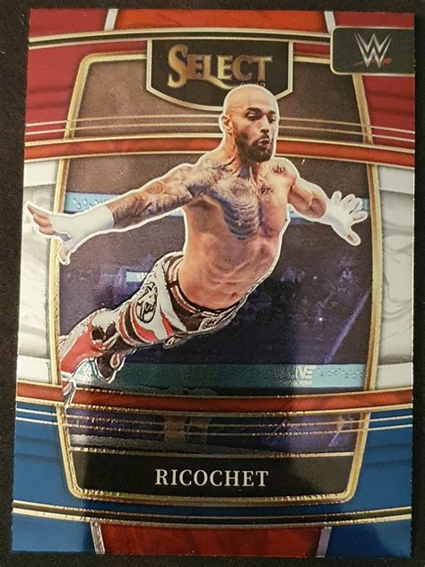 Panini Wwe Select Blaster Base Concourse Red Blue