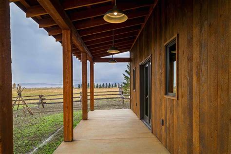 Ranchwood™ Shiplap Siding And Doug Fir Timbers Montana Timber