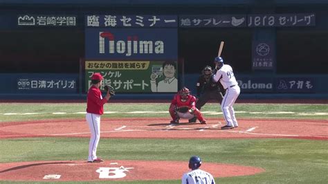 【動画】2回裏、nソト選手が左中間への先制2点タイムリーツーベースを放つ！ スポーツナビ「yokohama Dena Baystars」