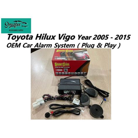 Toyota Hilux Vigo Year Oem Alarm System Plug Play