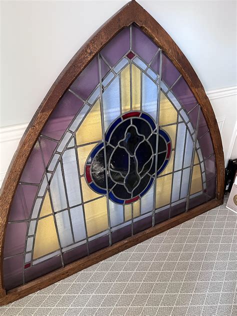 Best Way To Hang Stained Glass Piece R Woodworking