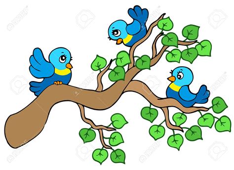 Bird In Tree Clipart Free Download On Clipartmag