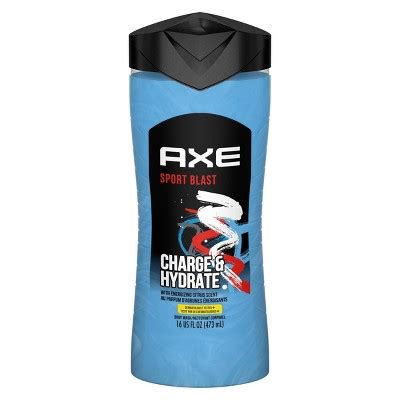 Axe Sport Blast Clean + Recharged 2-in-1 Body Wash Soap + Shampoo - 16 ...
