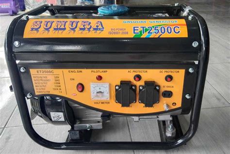 Sumura Gasoline Genset Generator Et C Lazada Indonesia