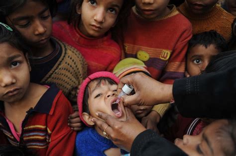 India Marks A Year Free Of Polio Shots Health News Npr