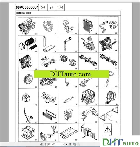 Dump Truck Parts List