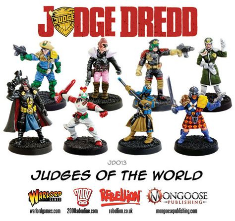 Judge Dredd Judges Of The World 3645