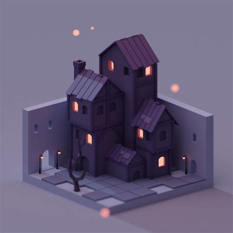 Medieval House By Maria Egorova