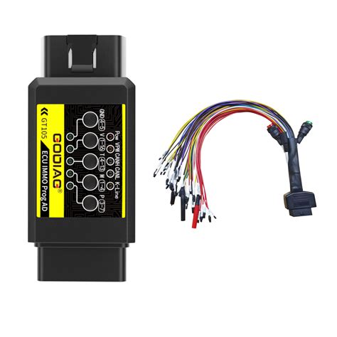 GODIAG GT105 IMMO ECU Prog AD OBDII Break Out Box ECU Connector