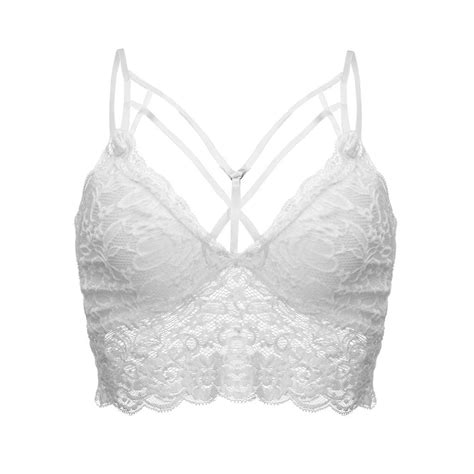 Fashion Women Wireless Bra Lace Bandage Lingerie Sleepwear Vest S 2XL Japanese Lingerie Push Up
