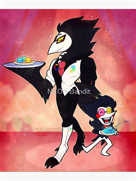 "Welcome to Color Café - Swatch and Spamton Deltarune Fan Art" Metal ...