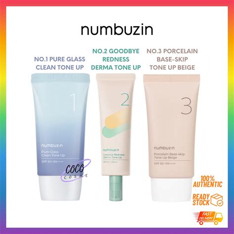 Numbuzin No Pure Glass Clean Tone Up No Goodbye Redness Derma