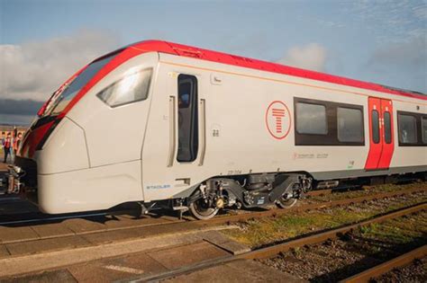 First Day Of Service For New Trains On The Rhymney Valley Line