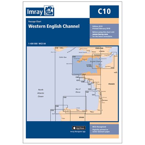 Chart C Western English Channel Passage Chart