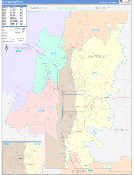 Map Books of Whitfield County Georgia - marketmaps.com