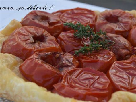 Recettes de Tarte Tatin à la tomate de Maman ça déborde