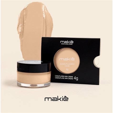 Corretivo Maquiagem Camuflagem em creme Makiê 17g e 4g Shopee Brasil