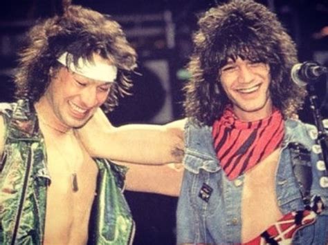 Two Brothers Alex Van Halenand Eddie Van Halen Eddie Van Halen Van