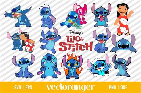 Lilo And Stitch Svg Bundle Vectoranger