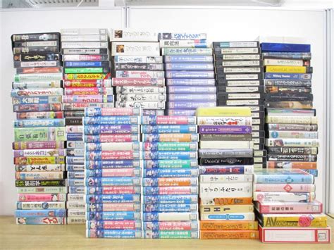 【全体的に状態が悪い】 05【同梱不可・図書落ち多数・1円〜】vhs まとめ売り約200点大量セットビデオテープ映画洋画アニメ