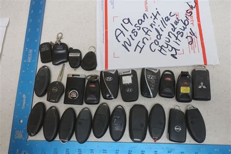 Nissan Infiniti Cad Smart Key Fob Proximity Keyless Bulk Remotes Lot Of