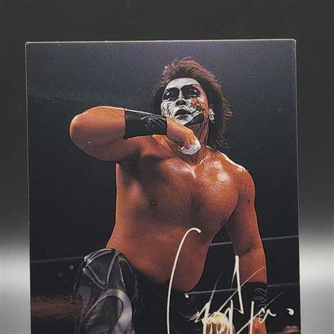 Great Muta Keiji Mutoh New Japan Pro Wrestling Japanese Card 020 2001